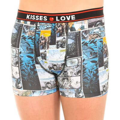 Boxershorts Kisses And Love KLB5-10009 EU S,EU M,EU L,EU XL Herr Boxershorts Kisses And Love KLB5-10009 EU S,EU M,EU L,EU XL Herr