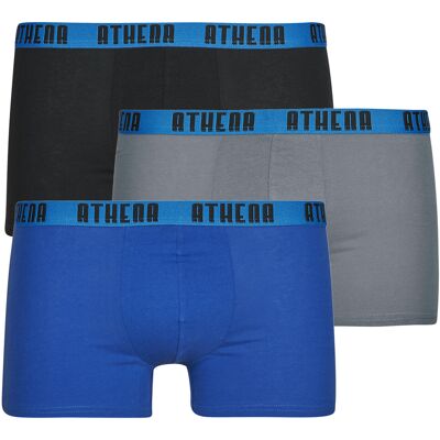 Boxershorts Athena BASIC COLOR Pack de 3 EU XXL,EU S,EU M,EU L,EU XL Herr Boxershorts Athena BASIC COLOR Pack de 3 EU XXL,EU S,EU M,EU L,EU XL Herr