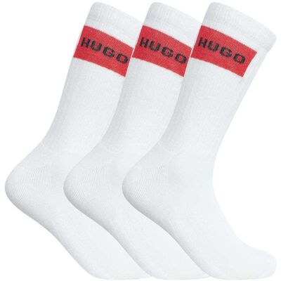 Låga strumpor HUGO 3-pack Label Quarter Socks 41 / 46 Herr Låga strumpor HUGO 3-pack Label Quarter Socks 41 / 46 Herr