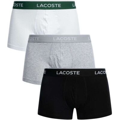 Kalsonger Lacoste 3-pack bomullssträckbyxor EU S,EU M,EU L,EU XL Herr Kalsonger Lacoste 3-pack bomullssträckbyxor EU S,EU M,EU L,EU XL Herr