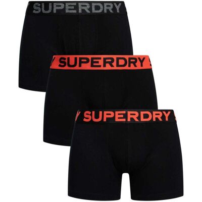 Kalsonger Superdry 3-pack boxershorts i ekologisk bomull EU XXL,EU S,EU M,EU L,EU XL Herr Kalsonger Superdry 3-pack boxershorts i ekologisk bomull EU XXL,EU S,EU M,EU L,EU XL Herr