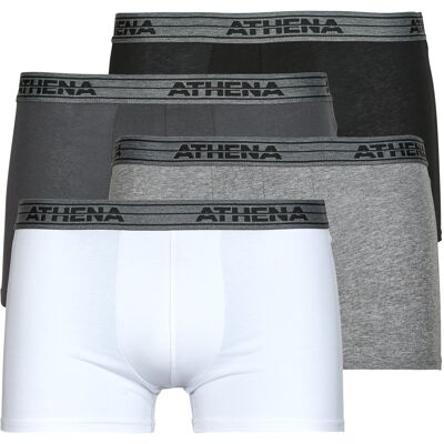 Boxershorts Athena BASIC COTON Pack de 4 EU XXL,EU S,EU M,EU XL Herr Boxershorts Athena BASIC COTON Pack de 4 EU XXL,EU S,EU M,EU XL Herr