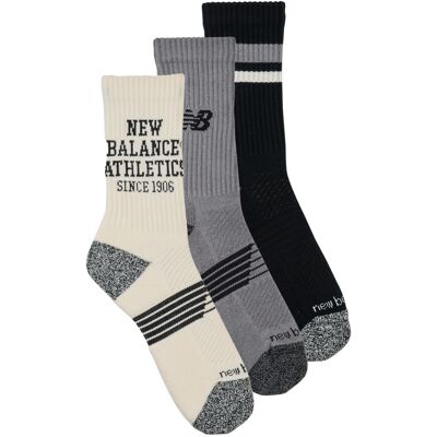 Sportstrumpor New Balance ACTIVE LIFESTYLE GRAPHIC CREW SOCKS 3 PACKS S,L Herr Sportstrumpor New Balance ACTIVE LIFESTYLE GRAPHIC CREW SOCKS 3 PACKS S,L Herr