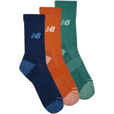 Sportstrumpor New Balance ACTIVE CUSHION CREW SOCKS 3 PACKES S Herr Sportstrumpor New Balance ACTIVE CUSHION CREW SOCKS 3 PACKES S Herr