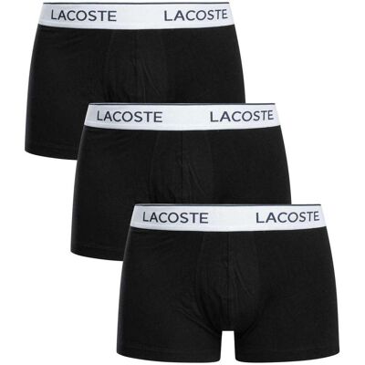 Boxershorts Lacoste 3-pack bomullssträckbyxor EU XXL,EU S,EU M,EU L,EU XL Herr Boxershorts Lacoste 3-pack bomullssträckbyxor EU XXL,EU S,EU M,EU L,EU XL Herr