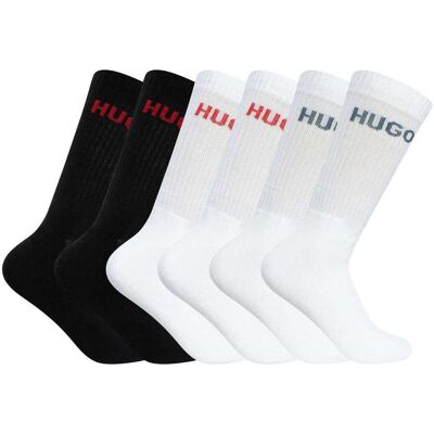 Låga strumpor HUGO 6-pack Quarter Strumpor One size,41 / 46 Herr Låga strumpor HUGO 6-pack Quarter Strumpor One size,41 / 46 Herr