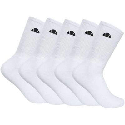 Låga strumpor Ellesse Alacre 5-pack Crew-strumpor 41 / 46 Herr Låga strumpor Ellesse Alacre 5-pack Crew-strumpor 41 / 46 Herr