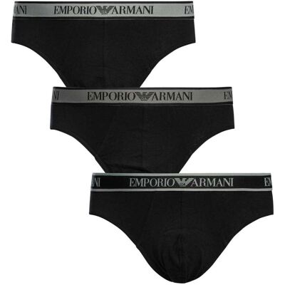 Giorgio Armani Briefs Emporio Armani 3 Pack-underkläder EU XXL,EU S,EU M,EU L,EU XL Herr Giorgio Armani Briefs Emporio Armani 3 Pack-underkläder EU XXL,EU S,EU M,EU L,EU XL Herr