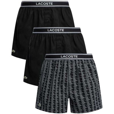 Boxershorts Lacoste 3-pack vävda boxare EU XXL,EU S,EU M,EU XL Herr Boxershorts Lacoste 3-pack vävda boxare EU XXL,EU S,EU M,EU XL Herr