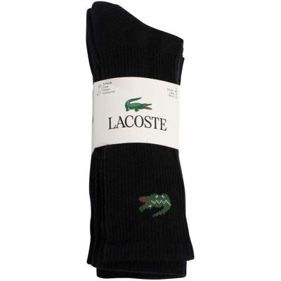 Låga strumpor Lacoste 3-pack Crew strumpor M,L Herr Låga strumpor Lacoste 3-pack Crew strumpor M,L Herr