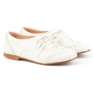Snörskor Angelitos 1394 OXFORD Beige 29 Flickor Snörskor Angelitos 1394 OXFORD Beige 29 Flickor