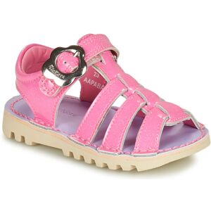 Platta sandaler Kickers KICK FLEUR SANDAL PATL IF PNK 26 Platta sandaler Kickers KICK FLEUR SANDAL PATL IF PNK 26