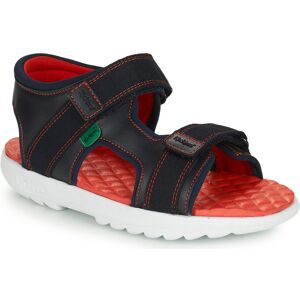 Platta sandaler Kickers KICKSTER SANDAL LTHR JM NVY 31,32,33,34,35 Platta sandaler Kickers KICKSTER SANDAL LTHR JM NVY 31,32,33,34,35
