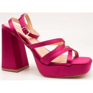 Sandaler med klack Alma Blue V23BL1071-FUXIA 39 Sandaler med klack Alma Blue V23BL1071-FUXIA 39