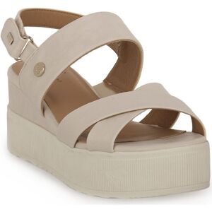 Sandaler med klack Mustang IVORY 39 Sandaler med klack Mustang IVORY 39