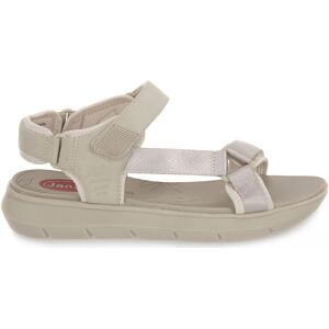 Sandaler med klack Jana LIGHT GREY SOFTLINE 40 Sandaler med klack Jana LIGHT GREY SOFTLINE 40