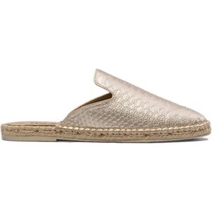 Espadriller Paez Mule W - Vegan Leather Snake Gold 36,37 Dam Espadriller Paez Mule W - Vegan Leather Snake Gold 36,37 Dam