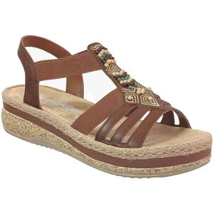 Sandaler med klack Rieker V0921 38 Sandaler med klack Rieker V0921 38