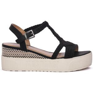 Sandaler med klack Mustang BLACK 36 Sandaler med klack Mustang BLACK 36