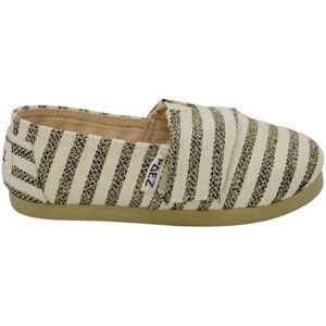 Espadriller för barn Paez Gum Classic Kid - Surfy Lurex Ecru 28,30,31 Flickor Espadriller för barn Paez Gum Classic Kid - Surfy Lurex Ecru 28,30,31 Flickor