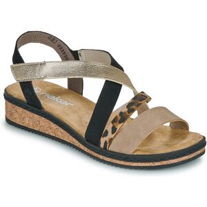 Sandaler med klack Rieker V3663-92 36,37,38,39,40,41,42 Sandaler med klack Rieker V3663-92 36,37,38,39,40,41,42