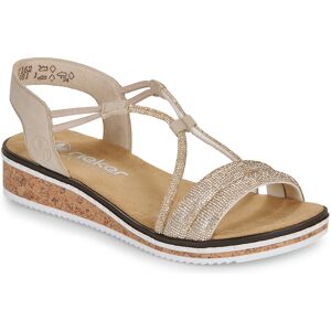 Sandaler med klack Rieker V3671-62 36,37,38,39,40,41 Sandaler med klack Rieker V3671-62 36,37,38,39,40,41