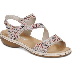 Sandaler med klack Rieker 659C7-94 37,38,39,40 Sandaler med klack Rieker 659C7-94 37,38,39,40