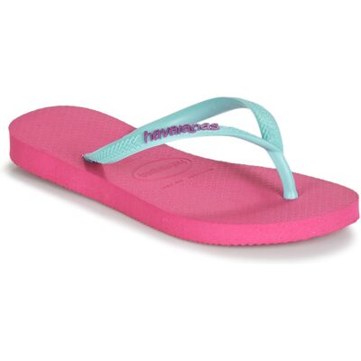 Flip-flops för barn Havaianas HAVAIANAS SLIM LOGO 27 / 28 Flickor Flip-flops för barn Havaianas HAVAIANAS SLIM LOGO 27 / 28 Flickor