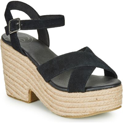 Sandaler med klack Superdry HIGH ESPADRILLE SANDAL 36 Sandaler med klack Superdry HIGH ESPADRILLE SANDAL 36