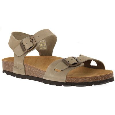 Platta sandaler Grunland KAKI 40SARA 38 Platta sandaler Grunland KAKI 40SARA 38