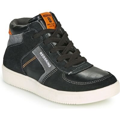 Svarta lädersneakers Redskins Laval Kid - Barnskor Svarta lädersneakers Redskins Laval Kid - Barnskor