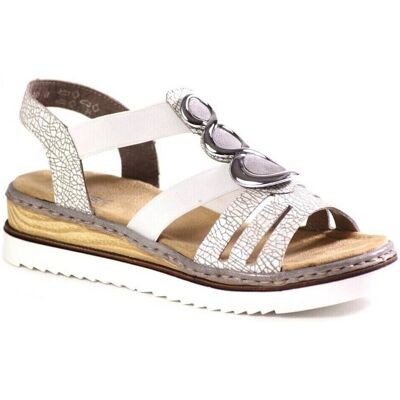 Sandaler med klack Rieker 679L480 38,40,41 Sandaler med klack Rieker 679L480 38,40,41