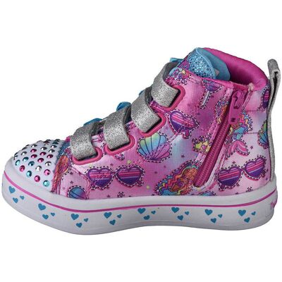 Höga sneakers Skechers Twi-Lites Mermaid Gems 22 Flickor Höga sneakers Skechers Twi-Lites Mermaid Gems 22 Flickor