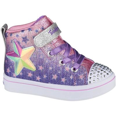 Skechers Twi-Lites Lil Starry Gem - Flickor sneakers - Lila Skechers Twi-Lites Lil Starry Gem - Flickor sneakers - Lila