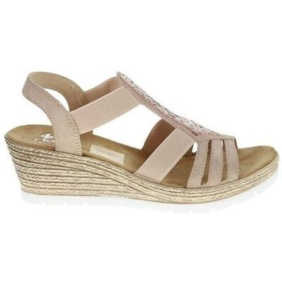 Sandaler med klack Rieker 61913 40 Sandaler med klack Rieker 61913 40
