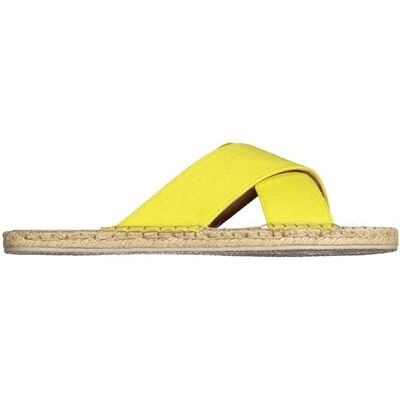 Platta sandaler Paez Sandal Crossed W - Lemon 36,37 Platta sandaler Paez Sandal Crossed W - Lemon 36,37