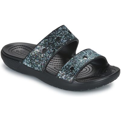 Crocs Classic Glitter svart-multi 293884 Crocs Classic Glitter svart-multi 293884