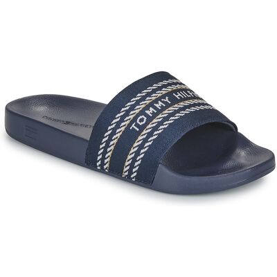 Tofflor Tommy Hilfiger TOMMY WEBBING SLIDE 36,39 Dam Tofflor Tommy Hilfiger TOMMY WEBBING SLIDE 36,39 Dam