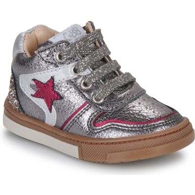 GBB Lamane Silver Sneakers - Casual Style GBB Lamane Silver Sneakers - Casual Style