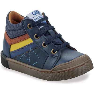 GBB Vadim Barn Sneakers Blå - Hög Top Barnskor GBB Vadim Barn Sneakers Blå - Hög Top Barnskor