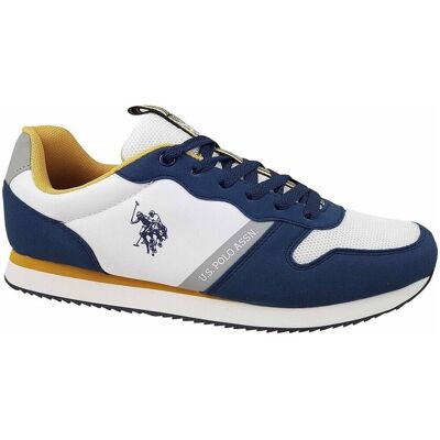 Sneakers U.S Polo Assn. NOBIL009WHIBLU01 44,45 Herr Sneakers U.S Polo Assn. NOBIL009WHIBLU01 44,45 Herr