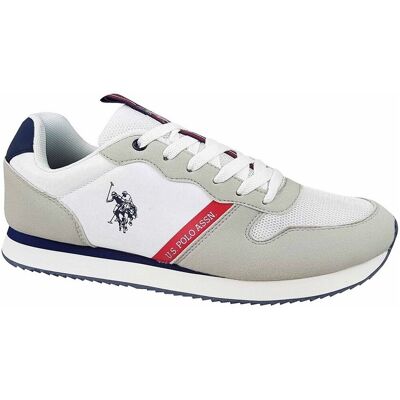 Sneakers U.S Polo Assn. NOBIL009WHI 44,45 Herr Sneakers U.S Polo Assn. NOBIL009WHI 44,45 Herr