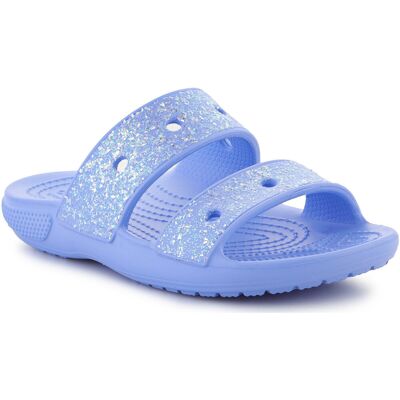 Platta sandaler Crocs CLASSIC GLITTER SANDAL KIDS MOON JELLY 207788-5Q6 38 / 39,28 / 29 Platta sandaler Crocs CLASSIC GLITTER SANDAL KIDS MOON JELLY 207788-5Q6 38 / 39,28 / 29