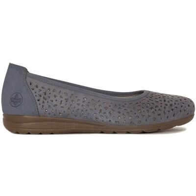 Ballerinor Rieker L936514BLUE 37 Dam Ballerinor Rieker L936514BLUE 37 Dam