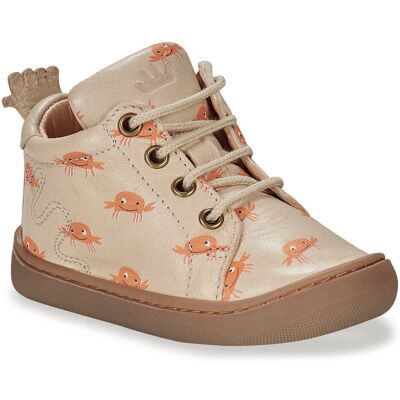 Easy Peasy MY DEBOO LACET Barnskor Beige - Sportskor Easy Peasy MY DEBOO LACET Barnskor Beige - Sportskor