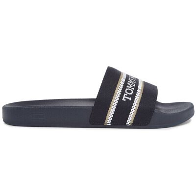 Flipflops Tommy Hilfiger HILFIGER POOLSLIDE WITHWEBBING 37,39 Dam Flipflops Tommy Hilfiger HILFIGER POOLSLIDE WITHWEBBING 37,39 Dam
