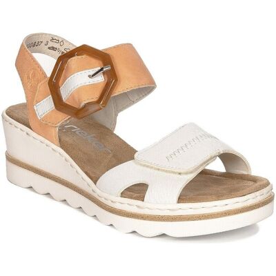 Sandaler med klack Rieker Combination 38,39 Sandaler med klack Rieker Combination 38,39