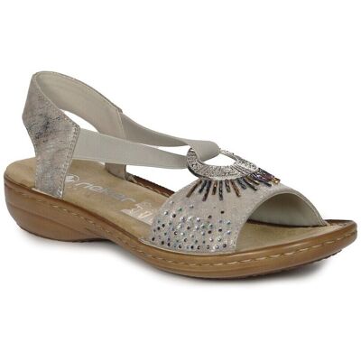 Sandaler med klack Rieker 6088090 36,41 Sandaler med klack Rieker 6088090 36,41