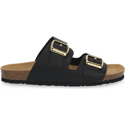 Tofflor Frau LONDON NERO 38 Dam Tofflor Frau LONDON NERO 38 Dam