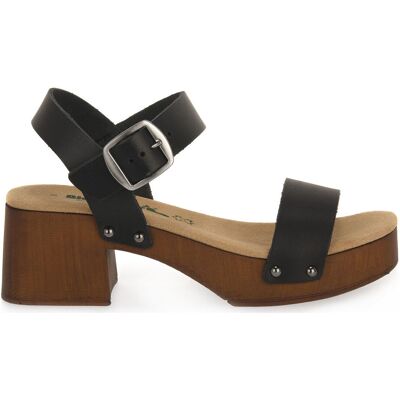 Sandaler med klack Bionatura 2441 TORONTO NERO 38,39 Sandaler med klack Bionatura 2441 TORONTO NERO 38,39